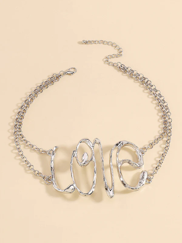 Chains Geometric Hollow Necklaces Accessories - Image 11