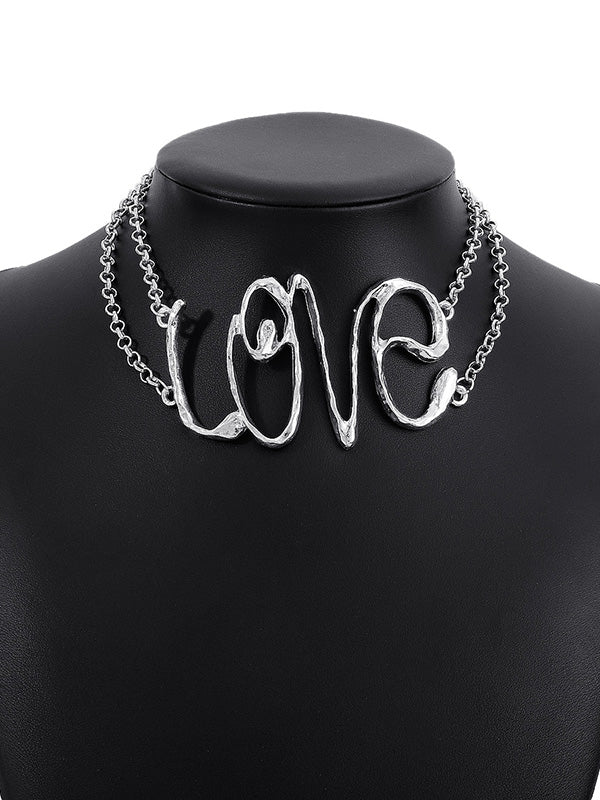 Chains Geometric Hollow Necklaces Accessories - Image 6