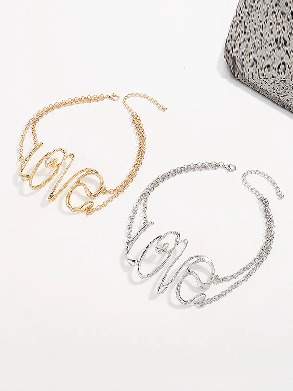 Chains Geometric Hollow Necklaces Accessories - Image 7