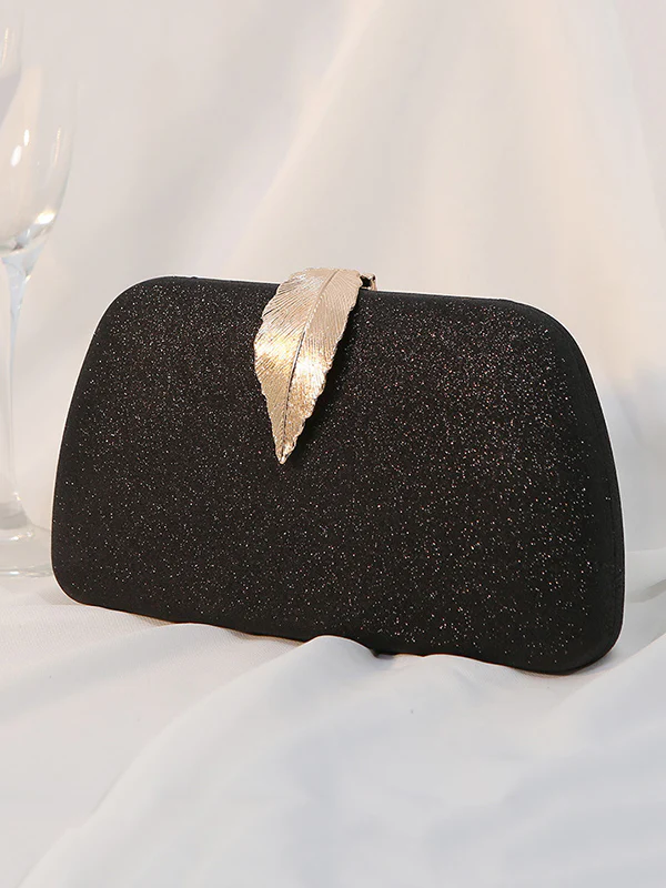 Chains Geometric Leaves Shape Handbags - Image 4