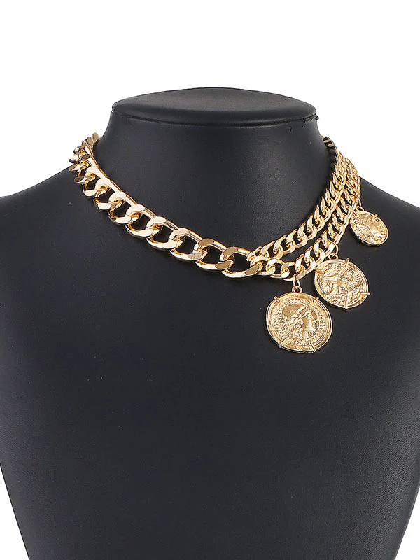 Chains Geometric Necklaces Accessories - Image 12