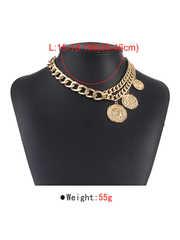 Chains Geometric Necklaces Accessories - Image 13