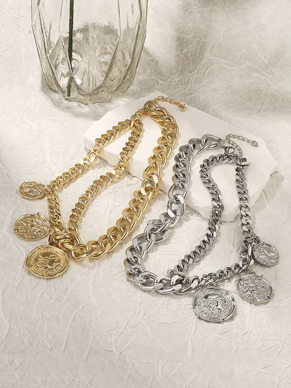 Chains Geometric Necklaces Accessories - Image 6