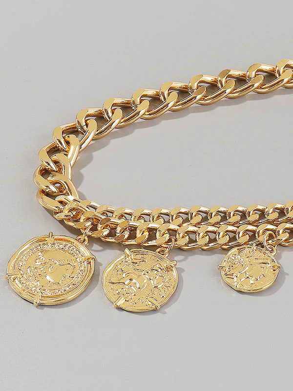 Chains Geometric Necklaces Accessories - Image 8