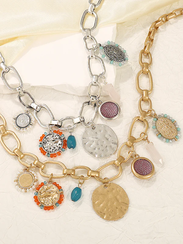 Chains Geometric Necklaces Accessories - Image 4