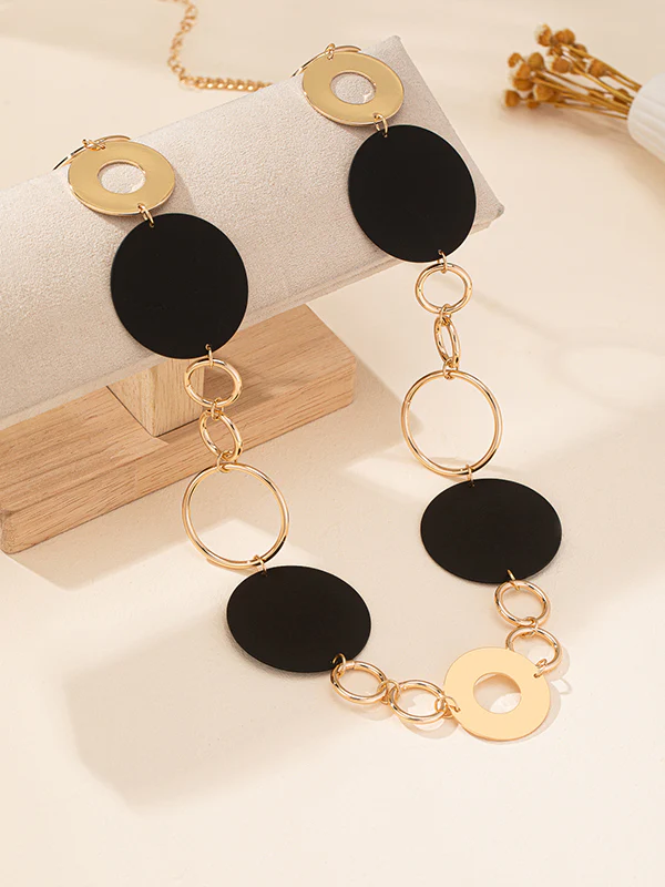 Chains Geometric Necklaces Accessories - Image 2