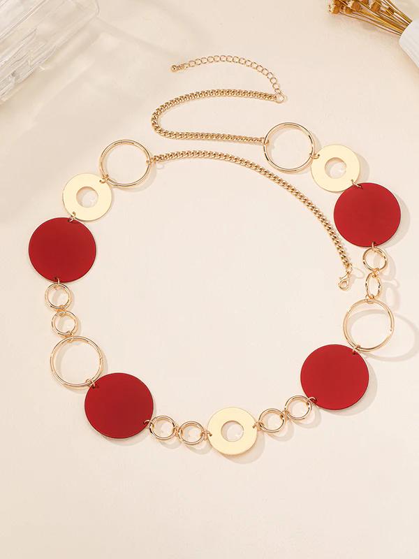 Chains Geometric Necklaces Accessories - Image 4