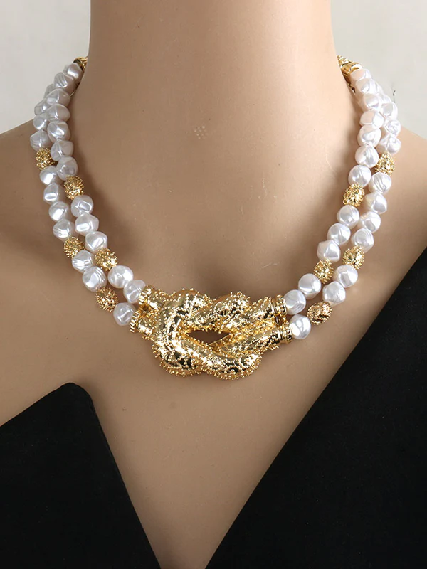 Chains Geometric Necklaces Accessories - Image 2