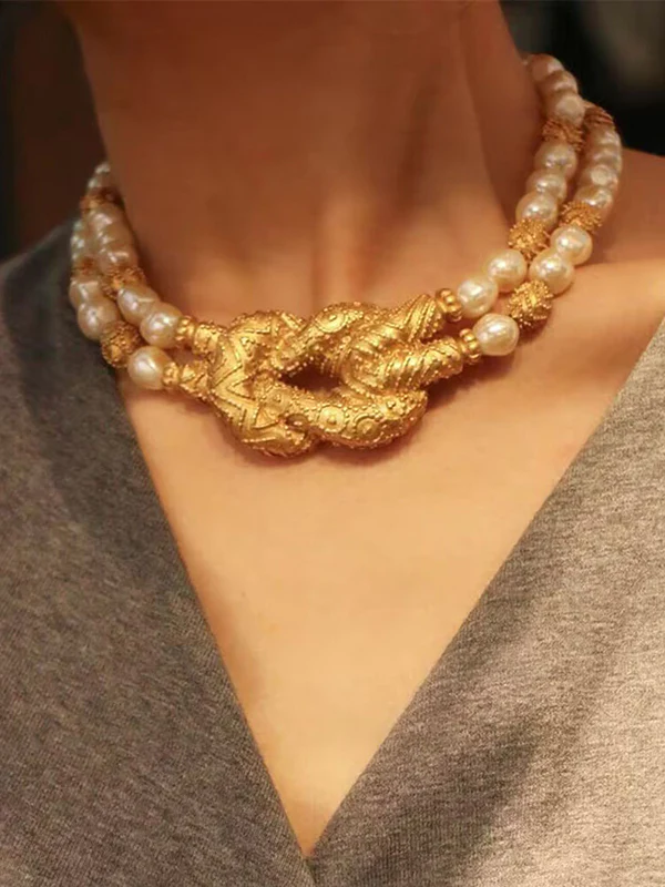 Chains Geometric Necklaces Accessories - Image 4