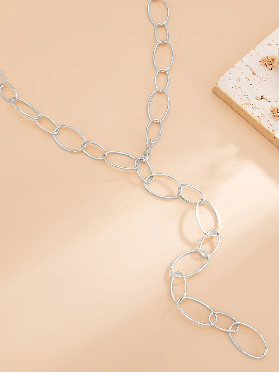 Chains Geometric Necklaces Accessories - Image 2