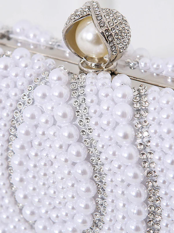 Chains Geometric Rhine Stones Handbags - Image 11