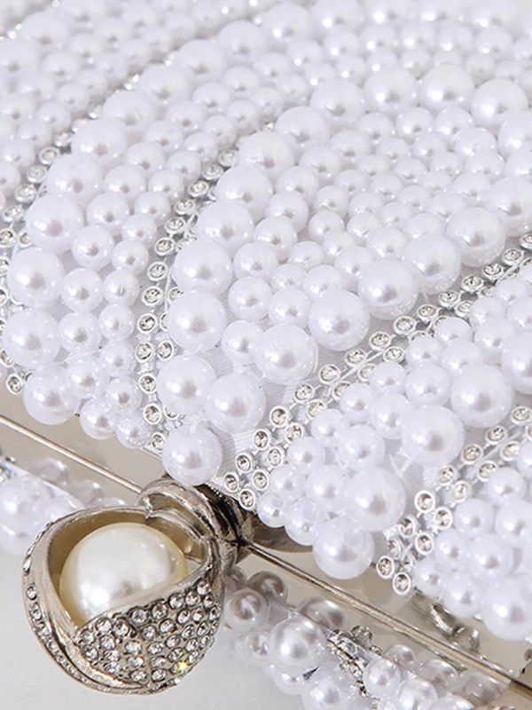 Chains Geometric Rhine Stones Handbags - Image 12