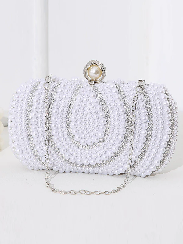 Chains Geometric Rhine Stones Handbags - Image 3