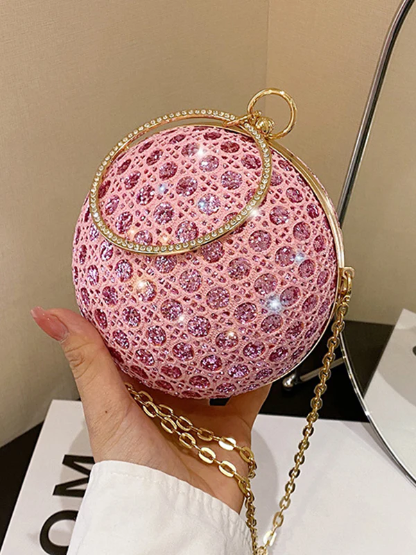 Chains Geometric Rhinestone Shiny Bags Bags Accessories Crossbody Bags Evening Bags & Clutches Handbags - Image 15