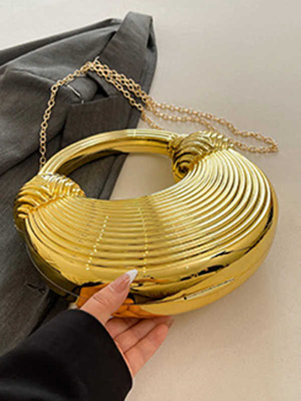 Chains Geometric Shiny Bags - Image 13