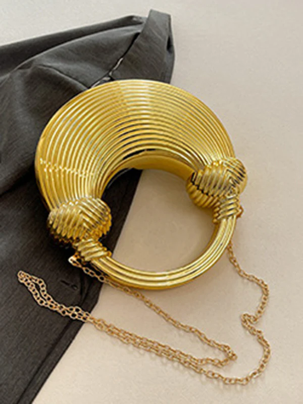 Chains Geometric Shiny Bags - Image 14