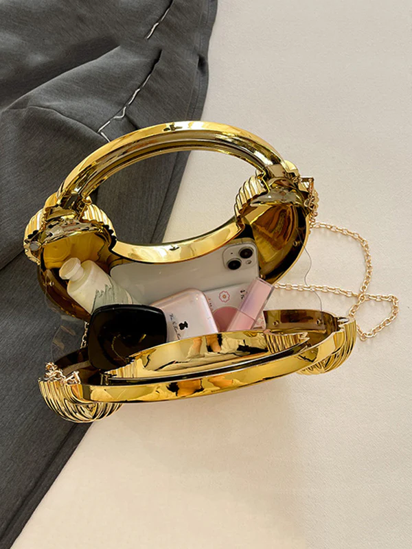 Chains Geometric Shiny Bags - Image 15