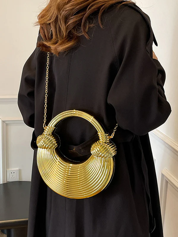 Chains Geometric Shiny Bags - Image 3