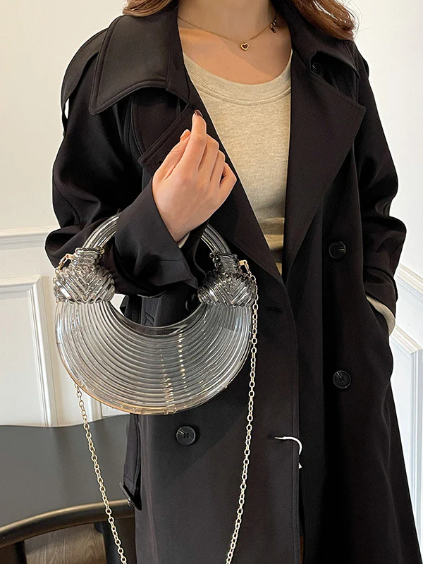 Chains Geometric Shiny Bags - Image 6