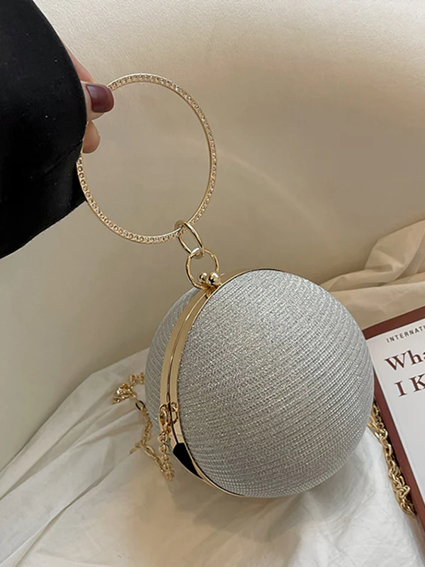 Chains Geometric Shiny Bags Crossbody Bags Handbags - Image 13