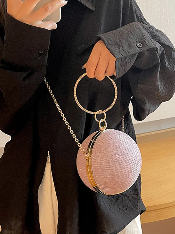 Chains Geometric Shiny Bags Crossbody Bags Handbags - Image 4