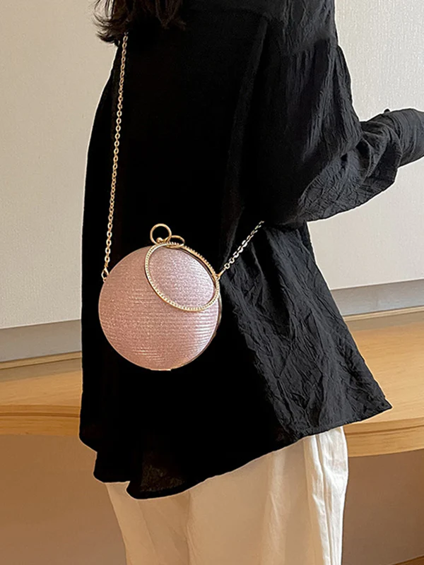 Chains Geometric Shiny Bags Crossbody Bags Handbags - Image 5