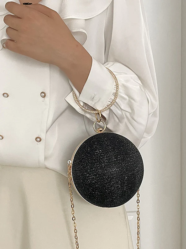 Chains Geometric Shiny Bags Crossbody Bags Handbags - Image 8