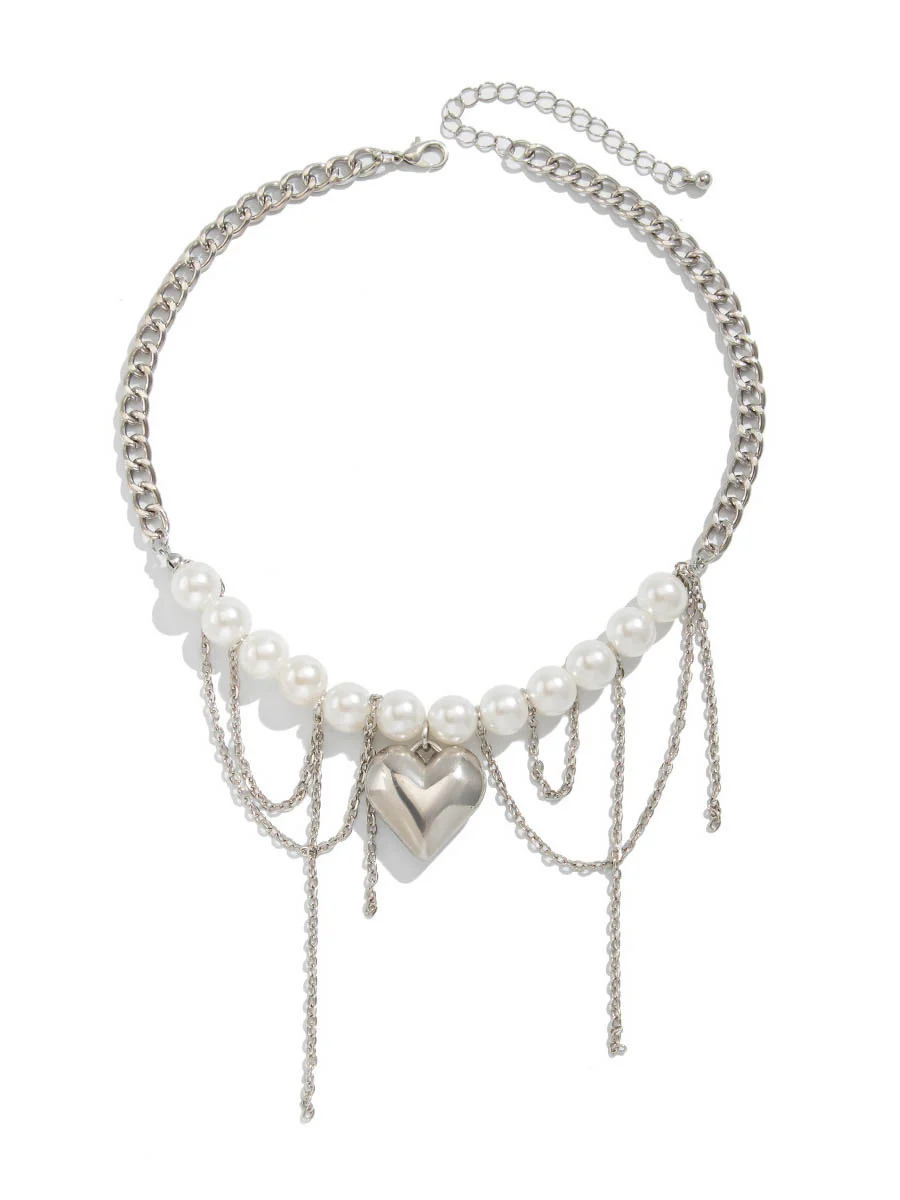Chains Geometric Tasseled Necklaces Accessories - Image 4