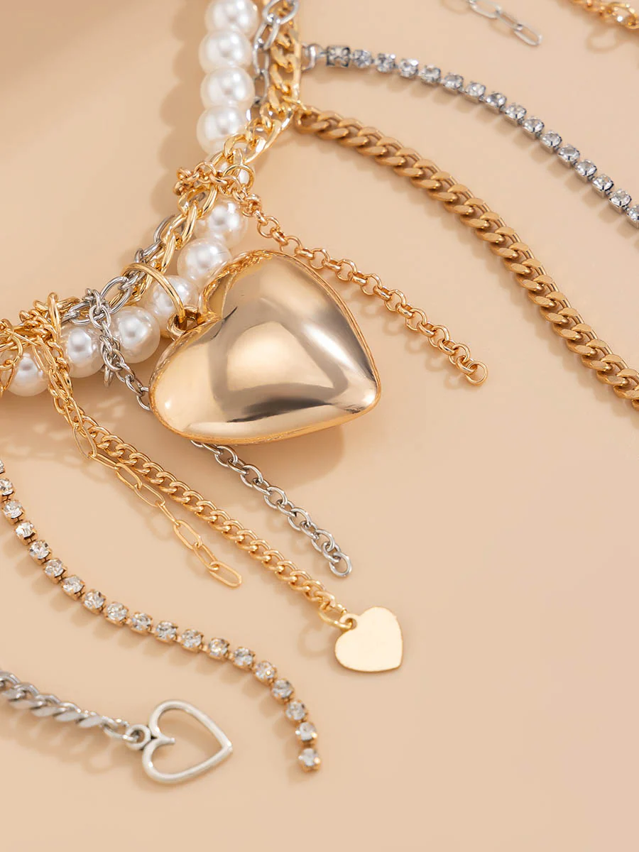 Chains Geometric Tasseled Necklaces Accessories - Image 5
