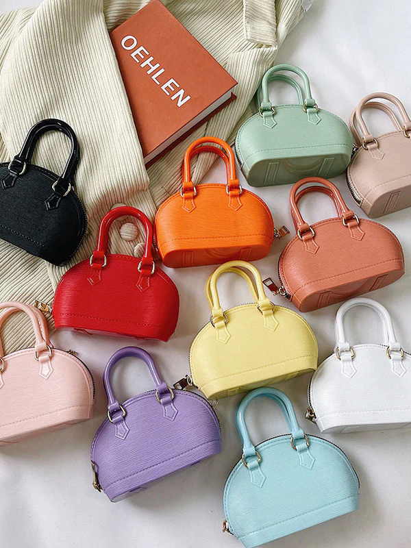 Chains Geometric Zipper Crossbody Bags Satchels - Image 18