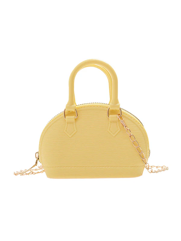 Chains Geometric Zipper Crossbody Bags Satchels - Image 25