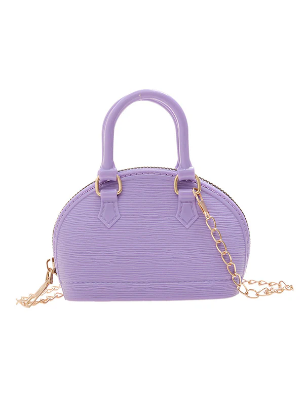 Chains Geometric Zipper Crossbody Bags Satchels - Image 26