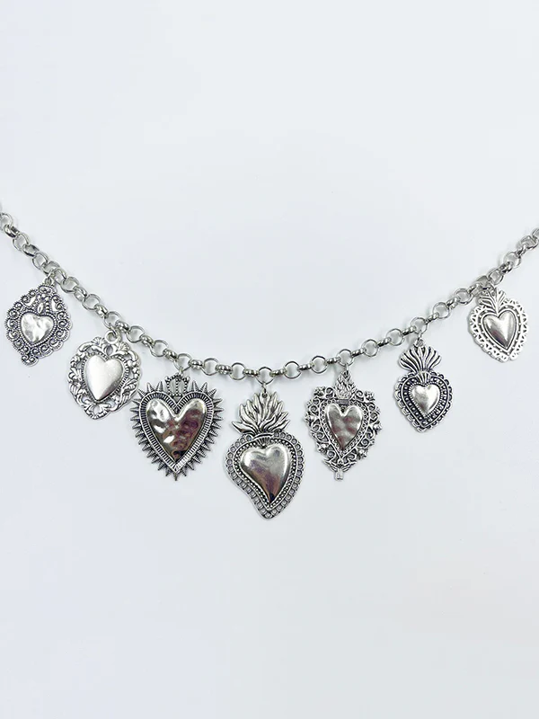 Chains Heart Shape Necklaces Accessories - Image 4