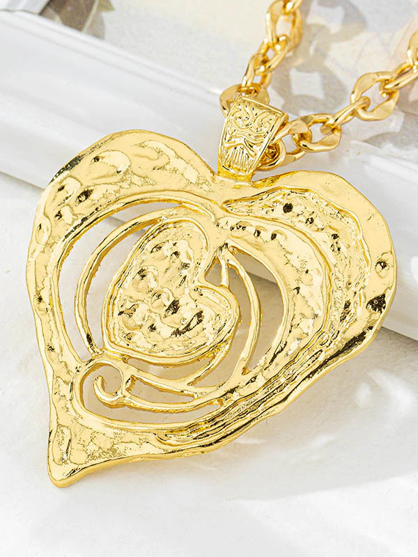 Chains Heart Shape Necklaces Accessories - Image 2