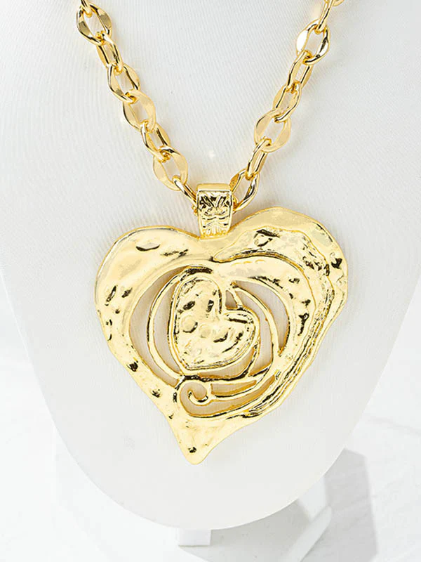 Chains Heart Shape Necklaces Accessories - Image 3