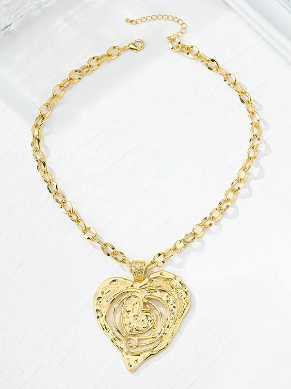 Chains Heart Shape Necklaces Accessories - Image 4