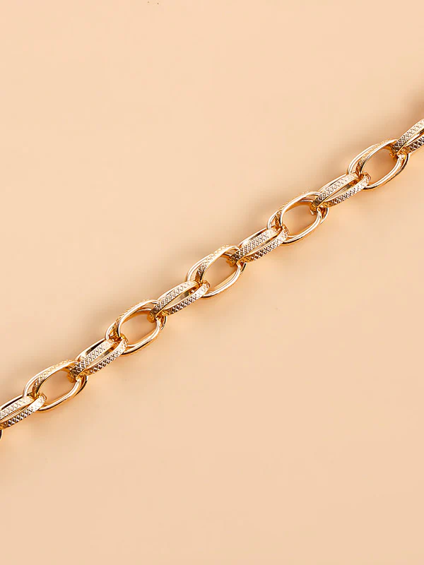 Chains Hollow Solid Color Dainty Necklace Necklaces Accessories - Image 13