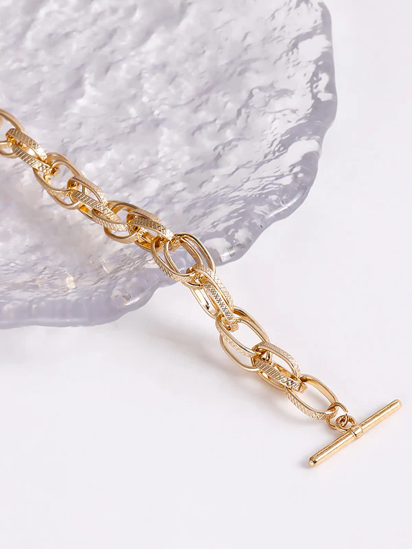 Chains Hollow Solid Color Dainty Necklace Necklaces Accessories - Image 14