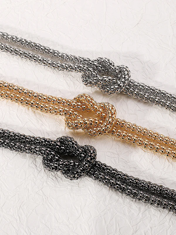 Chains Knot Tasseled Necklaces Accessories - Image 5