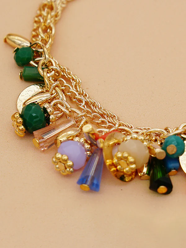 Chains Layered Bracelet Accessories - Image 12