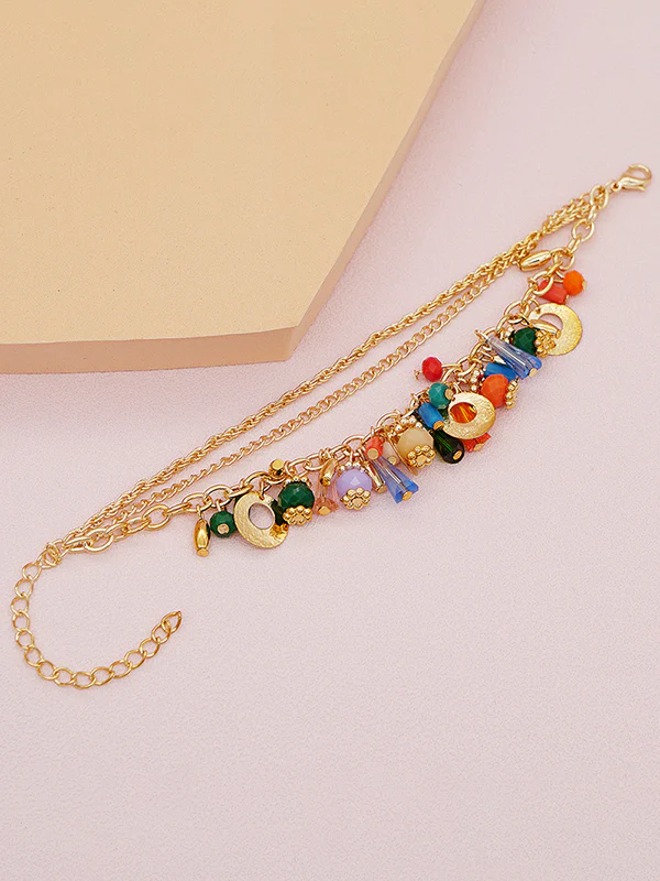Chains Layered Bracelet Accessories - Image 13