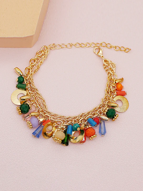 Chains Layered Bracelet Accessories - Image 15