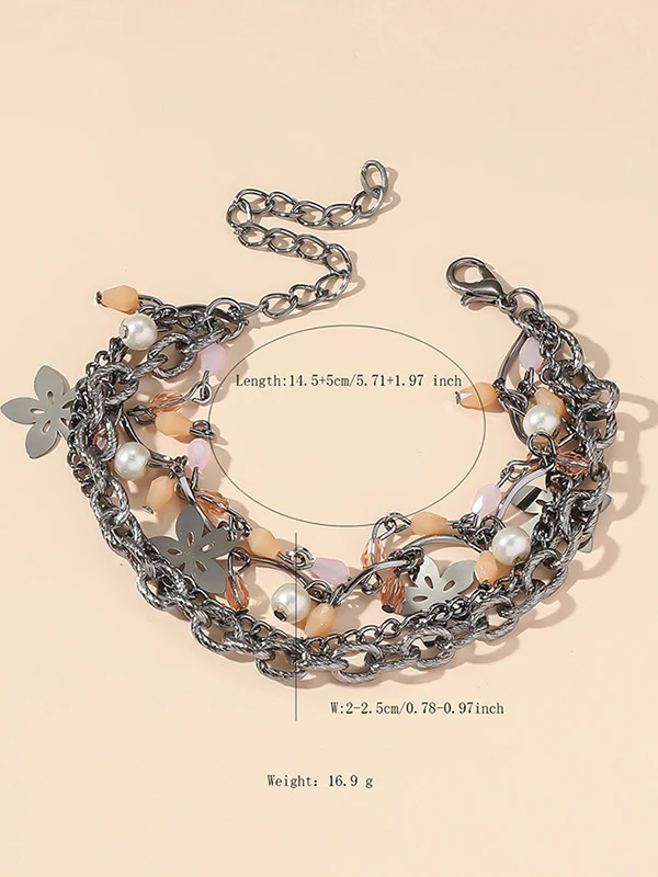 Chains Layered Bracelet Accessories - Image 18