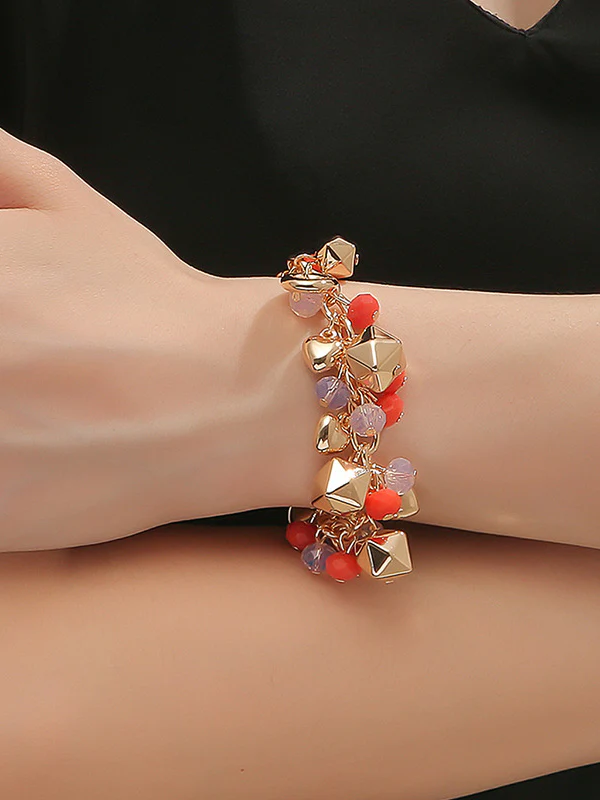Chains Layered Bracelet Accessories - Image 2