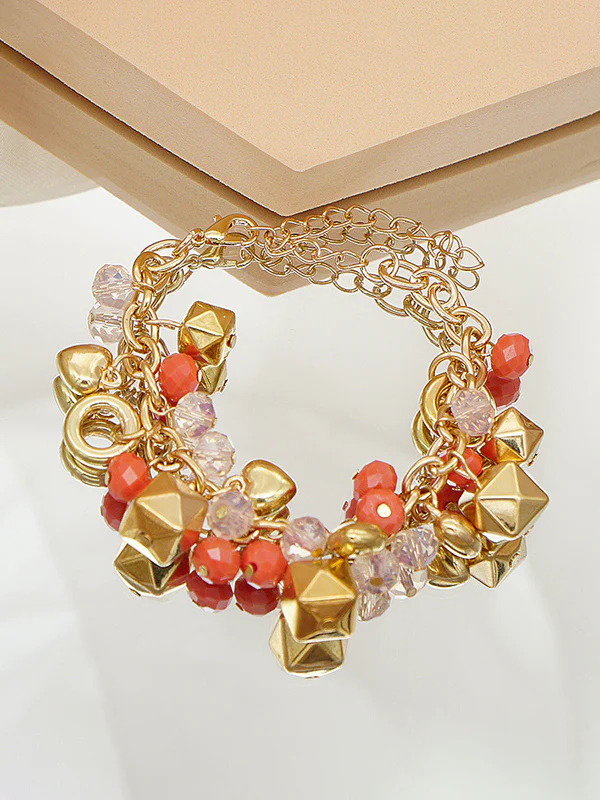 Chains Layered Bracelet Accessories - Image 24