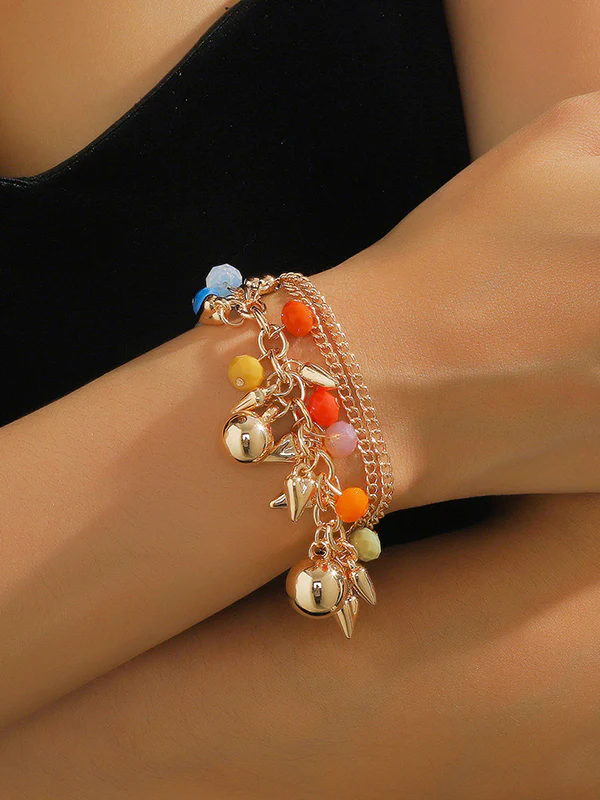 Chains Layered Bracelet Accessories - Image 5