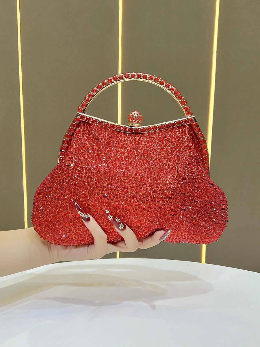 Chains Rhine Stones Evening Bags & Clutches Handbags - Image 2