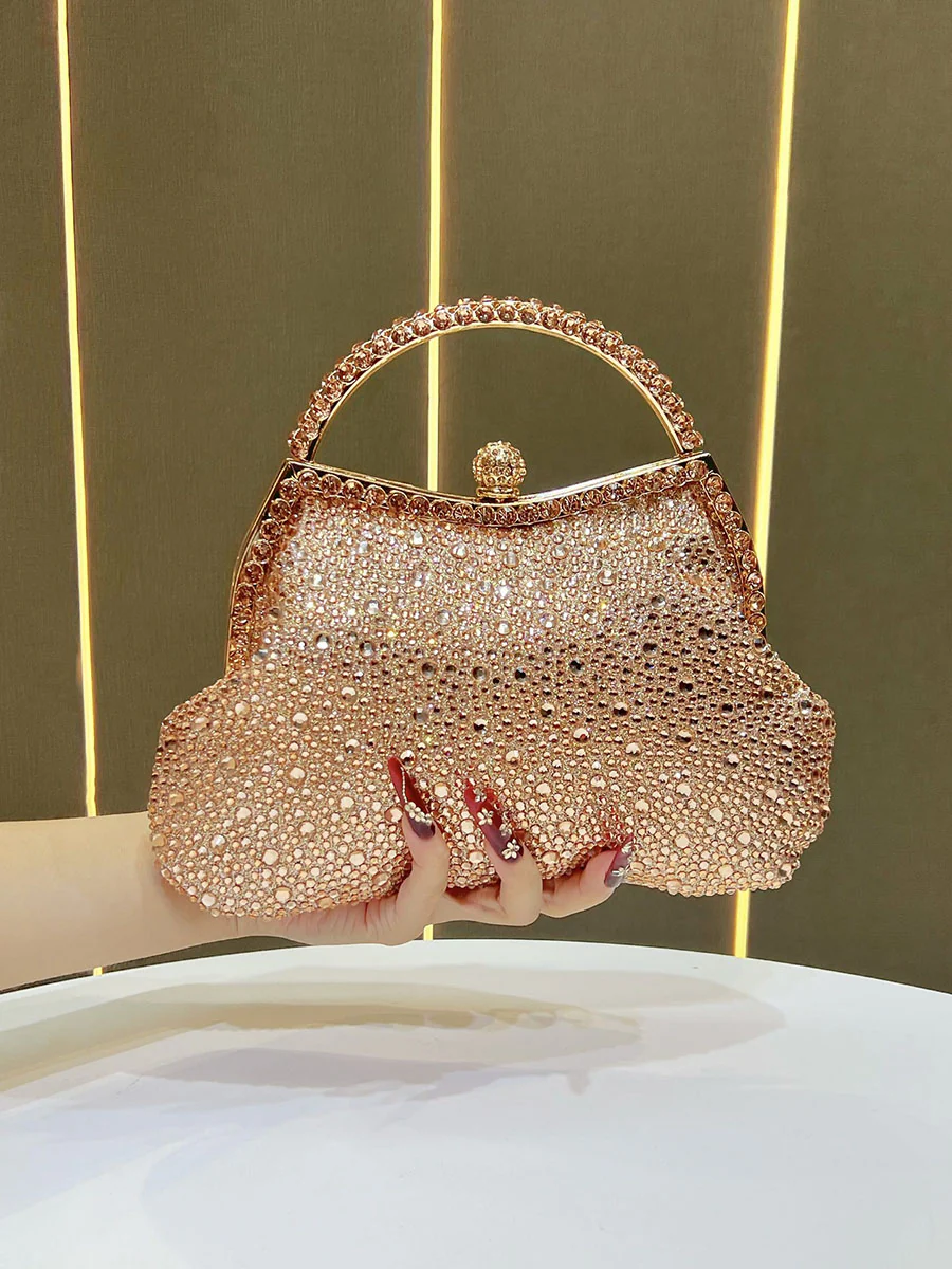 Chains Rhine Stones Evening Bags & Clutches Handbags - Image 6