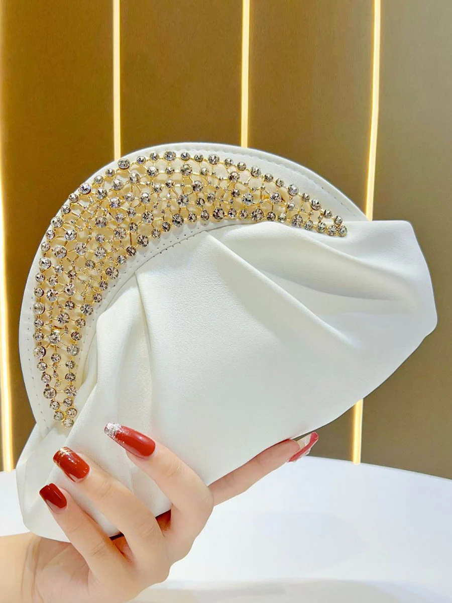 Chains Rhine Stones Evening Bags & Clutches Handbags - Image 3