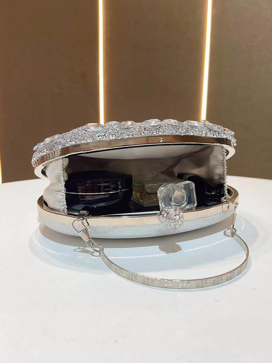 Chains Rhine Stones Evening Bags & Clutches Handbags - Image 11